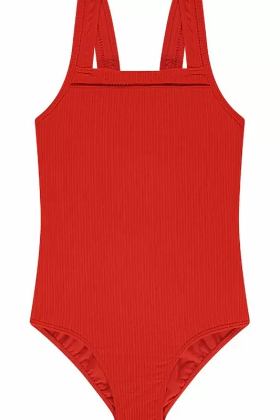 Outlet Badpak Fiery Red Badpakken