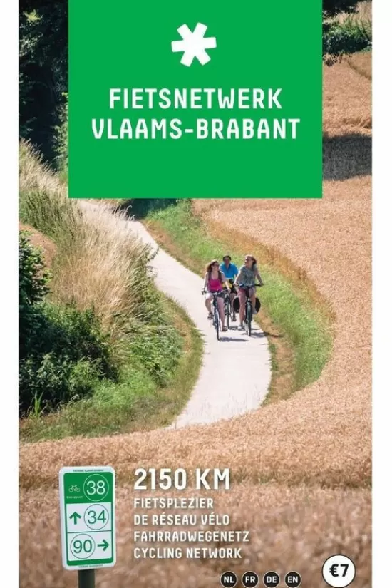 Hot Boek Knoo Vlaams-Brabant Fietsroutenetwerk N/F/E/D 2150 Km Kaarten