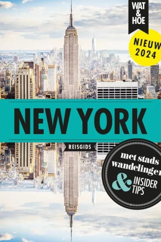 New Boek New York Wat & Hoe Reisgids Reisgidsen