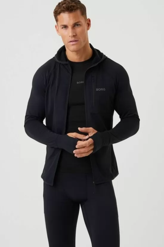 Store Fleece Borg Running Mid Layer Hood Truien & Vesten