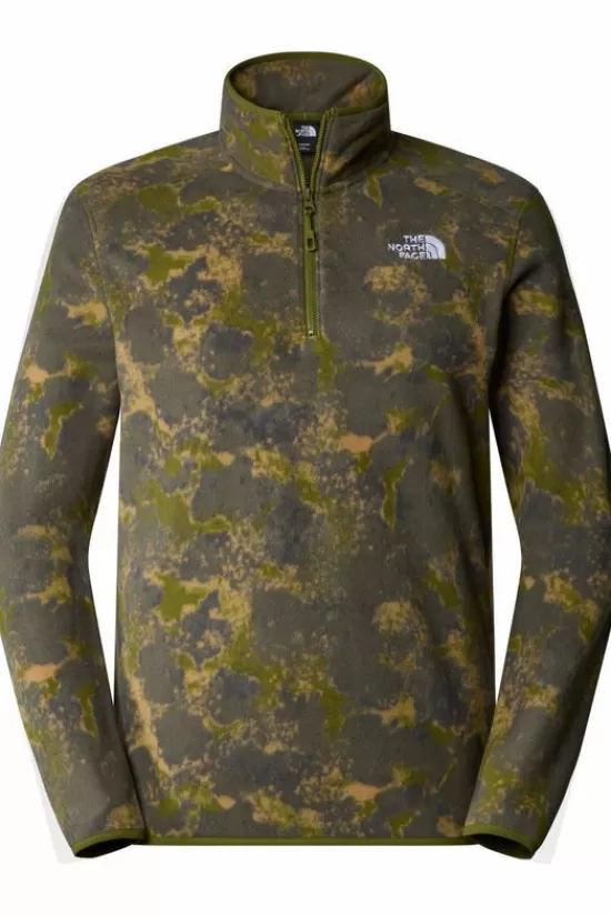 Flash Sale Fleece Glacier Printed 1/4 Zip Fleeces