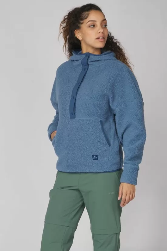 New Fleece Peniche Sherpa Hoodie W Fleeces & Truien
