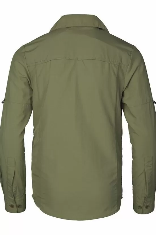 Outlet Hemd Jungle Travel Ls K Blouses & Hemden