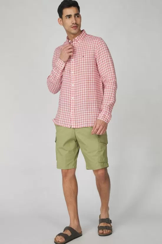 Online Hemd Linen Gingham Sf Hemden