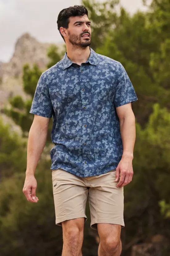 Discount Hemd Tiger Floral Ss Shirt Blouses & Hemden