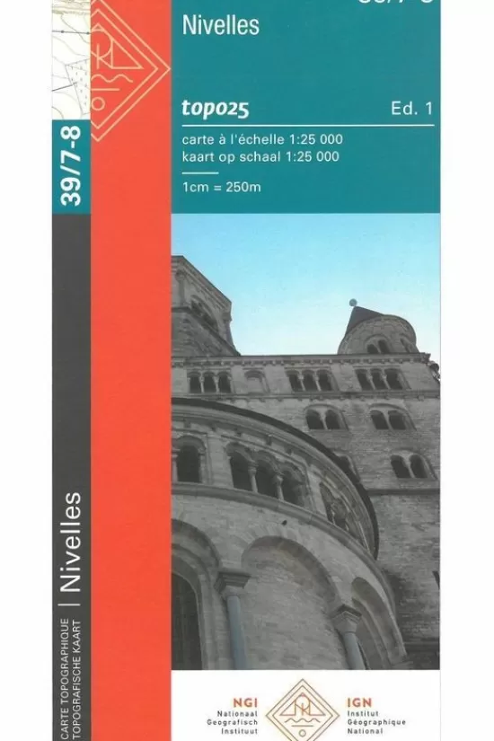 New Kaart Nijvel (Nivelles) / Genappe B-39/7-8 Topokaarten