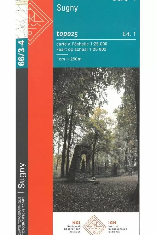 Outlet Kaart Pussemange / Sugny B-66/3-4 Topokaarten
