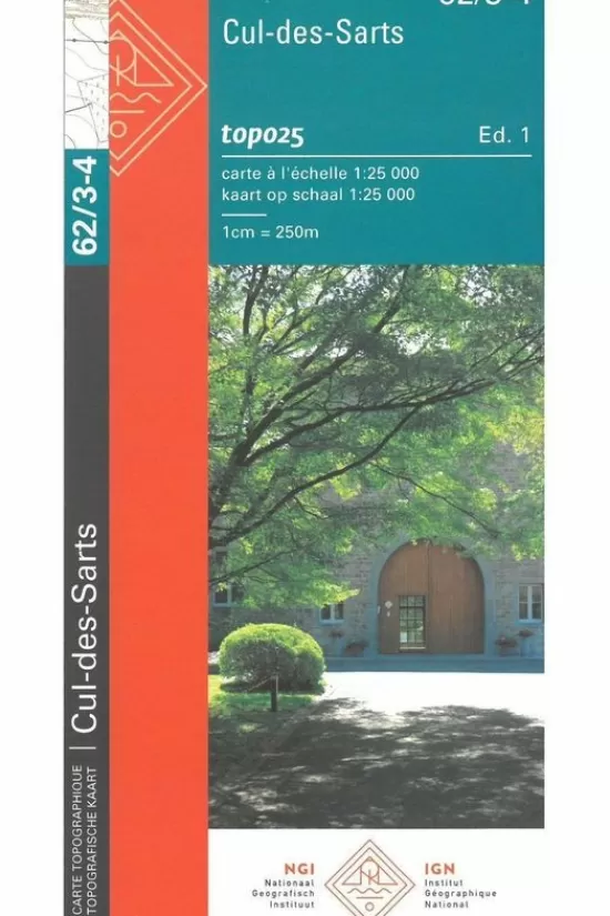 New Kaart Riezes / Cul Des Sarts B-62/3-4 Topokaarten