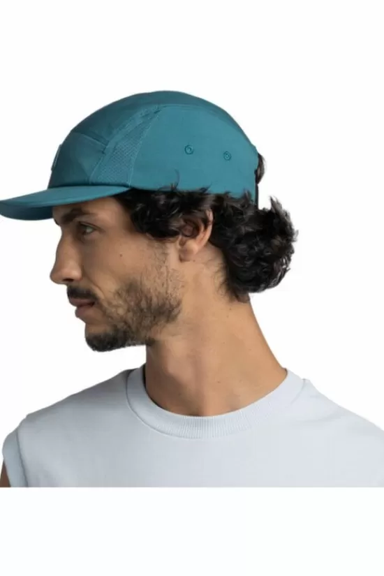 Online Pet 5 Panel Go Cap Solid Teal Accessoires