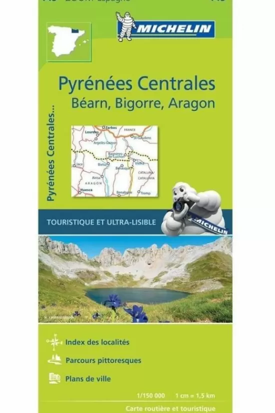 Hot Pyreneeen Centr. Bearnbigorre Aragon 145 Mich (R) Kaarten