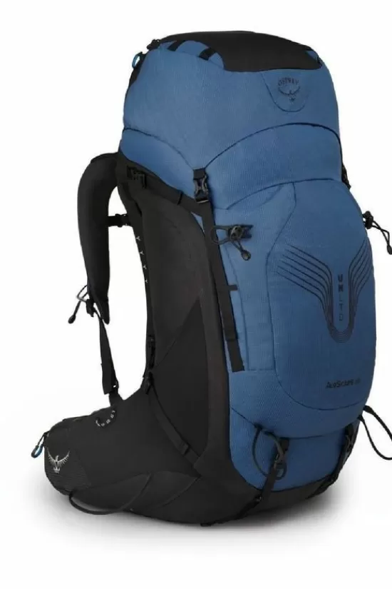 Store Rugzak Unltd Airscape 68 Mens Marina Bay Blue S/M Trekkingrugzakken
