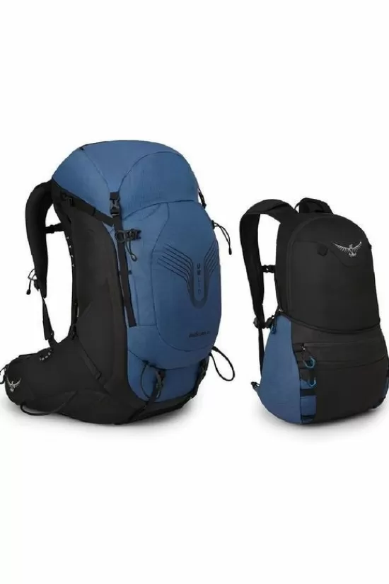 Store Rugzak Unltd Airscape 68 Mens Marina Bay Blue S/M Trekkingrugzakken