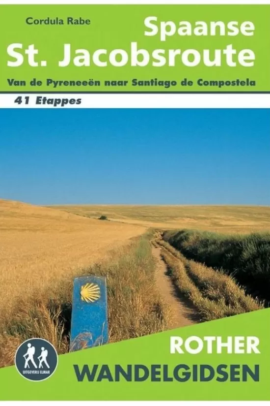Discount Spaanse St. Jacobsroute Wandelgids 41 Etappes Reisgidsen