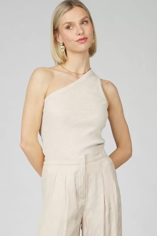 Store Top Anna One Shoulder T-Shirts & Tops