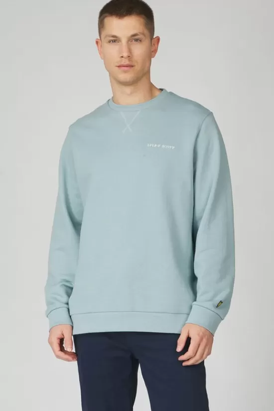 Outlet Trui Loopback Embroidered Truien & Cardigans