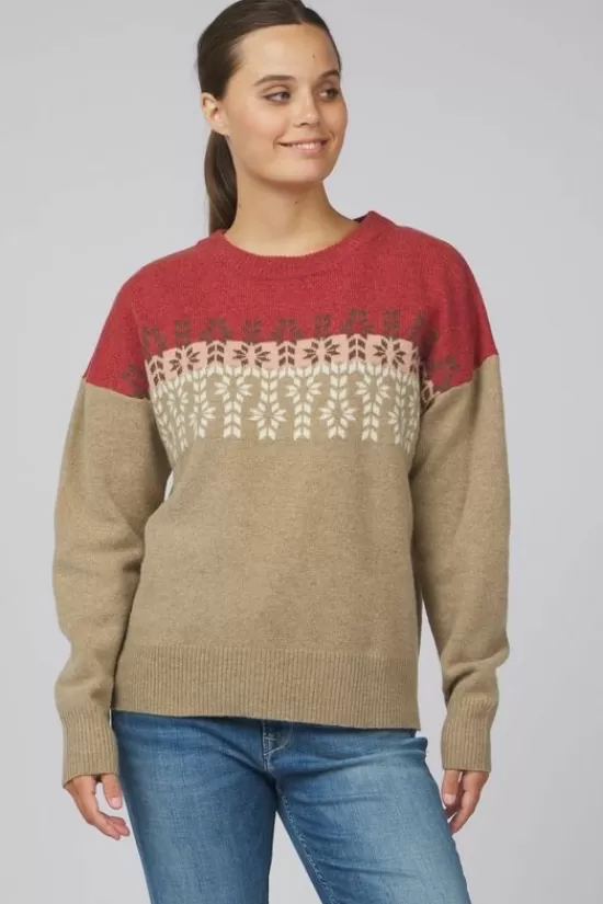 New Trui Lugano Jaquard Wool Jumper W Truien