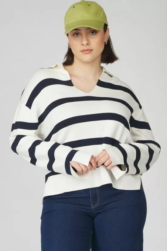 Outlet Trui Striped Truien & Cardigans