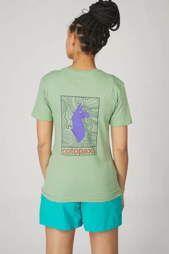 Online T-Shirt Llama Map Organic T-Shirt Shirts