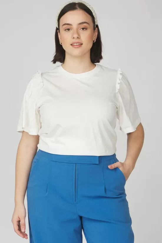Shop T-Shirt Penelope Ruffle T-Shirts & Tops