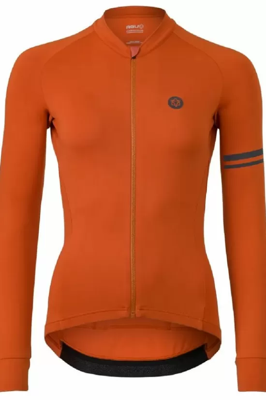 New T-Shirt Solid Jersey Ls Performance Fietskleding